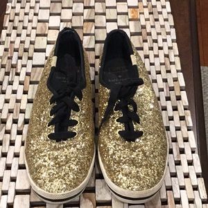 Kate spade glitter keds
